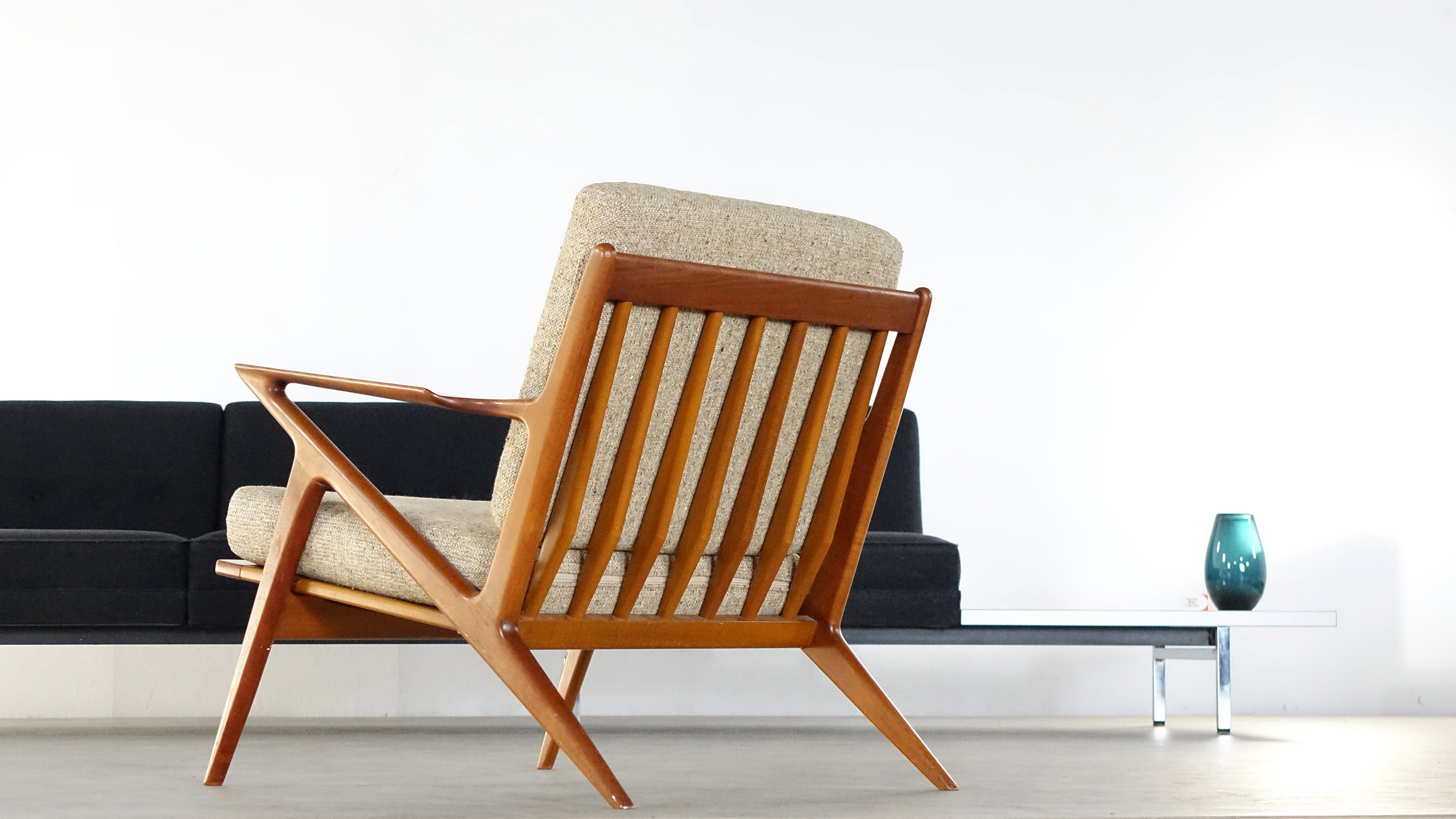 Danish Modern Z Lounge Chair - by Poul Jensen & Selig